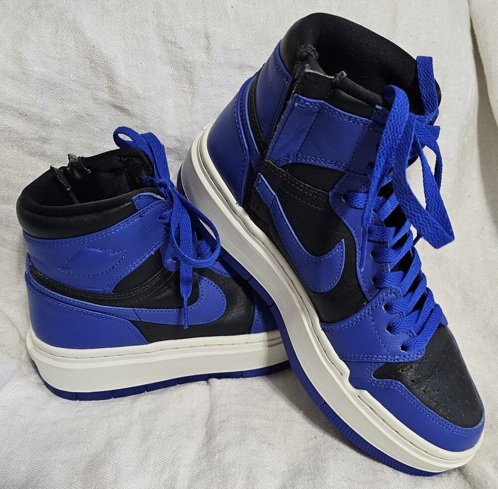 Nike Air Jordan 1 Elevate High Hyper Royal Blue Black Size 8 Womens DN3253-204